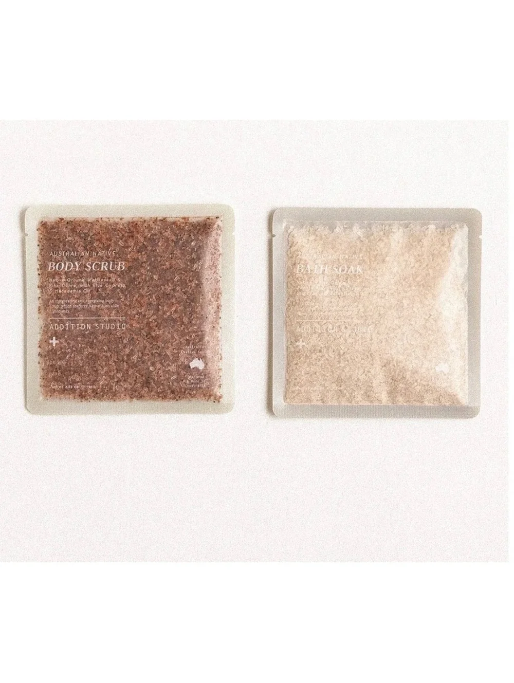 Australian luxury lot of 2 body scrubs and bath soak set upscale spa day
